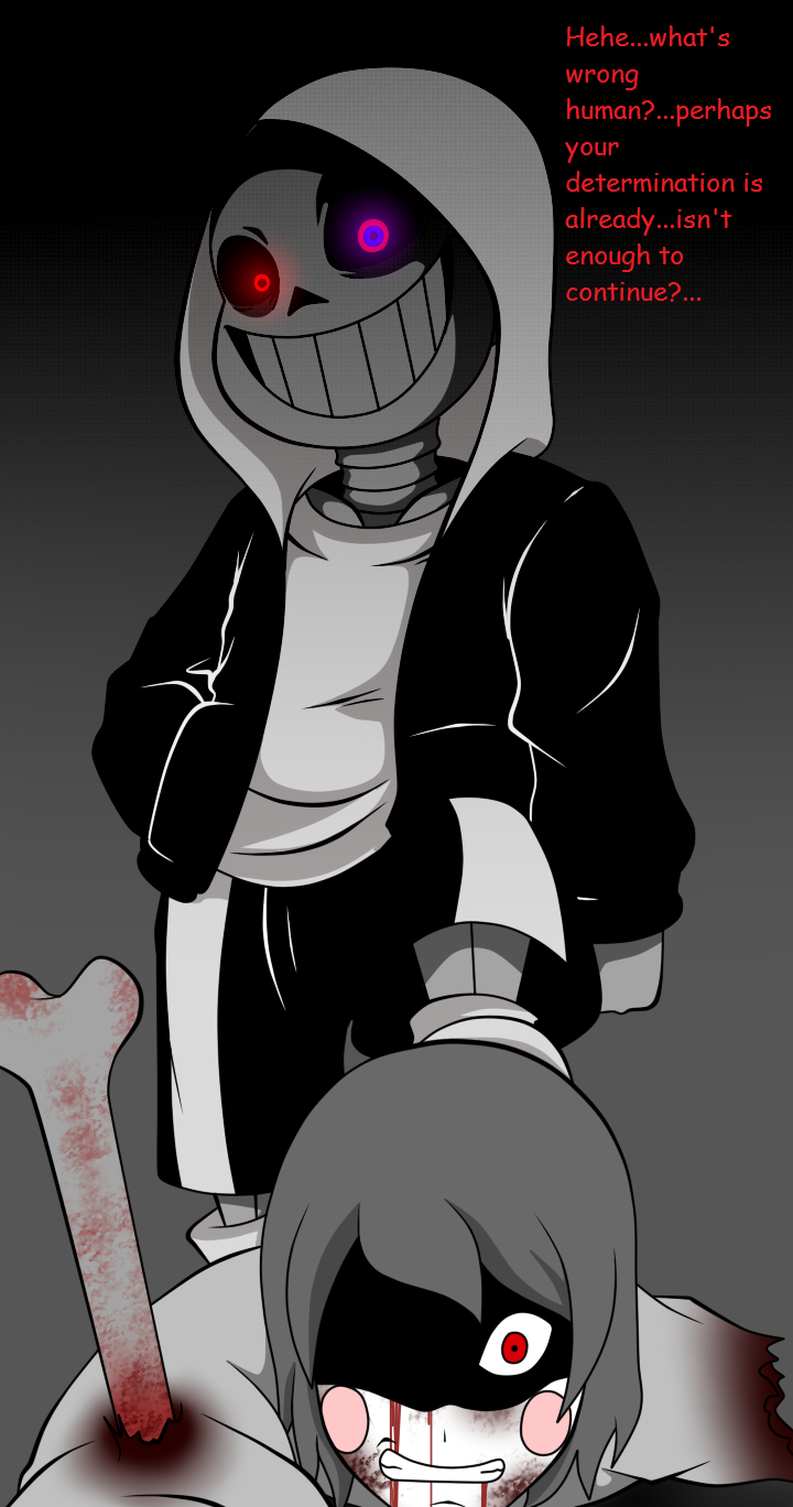 Killer sans  My Take by Xya233 on DeviantArt