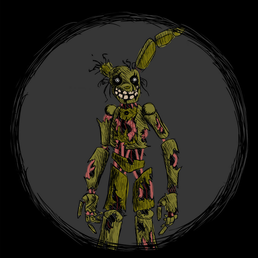 Springtrap Before He Rotted SpringTrap by alorix on DeviantArt