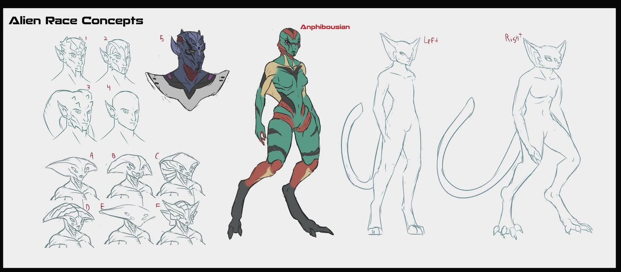 Female Alien Races Deviantart Alien Race Concept by alorix on DeviantArt
