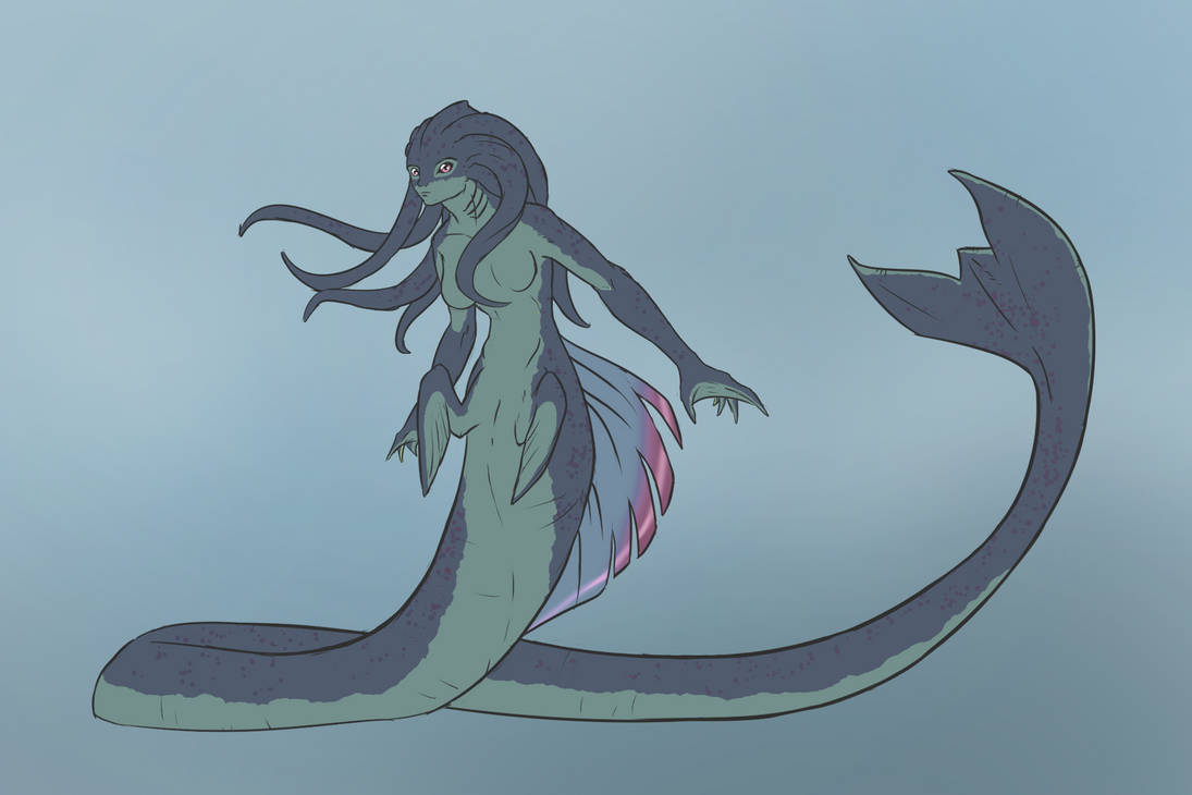 Grey Merrow Merrow by alorix on DeviantArt