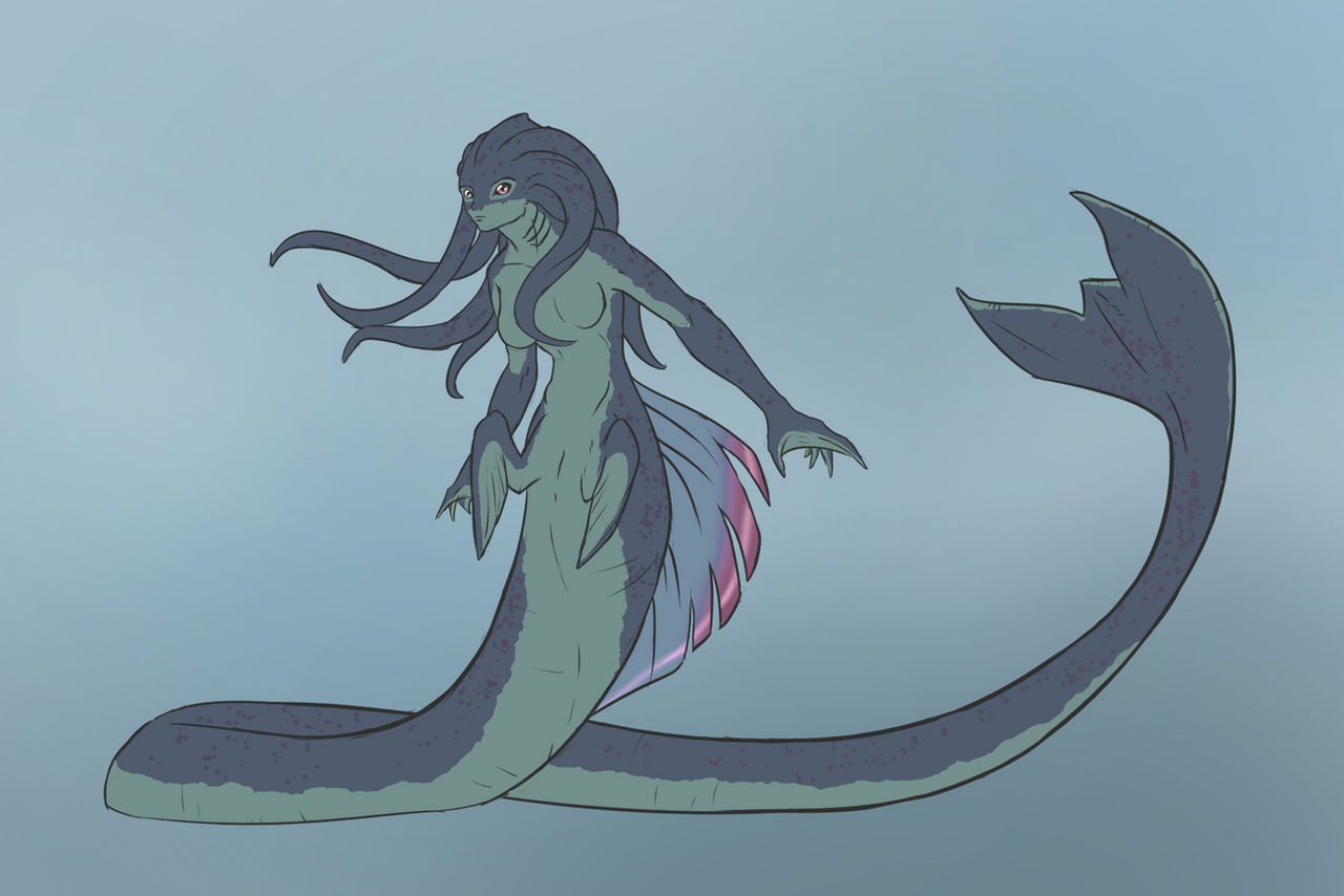 Merrow Vector Merrow by alorix on DeviantArt