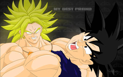 Broly's Best Friend Wallpaper by Spartan1028