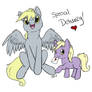 Derpy Hooves and Dinky