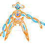 Deoxys tribal colored.