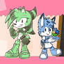 Sonic Cafe Collab - Despair and Kix