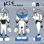 Reference Sheet - Kix the Rabbit