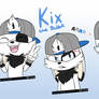 Sonic OC - Kix expressions