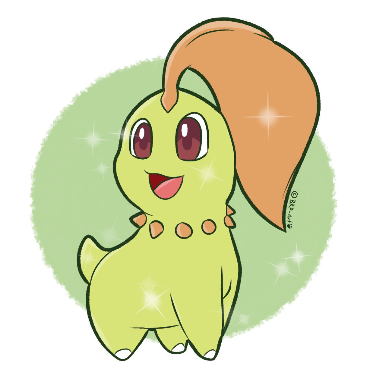 Pokemon - Shiny Chikorita