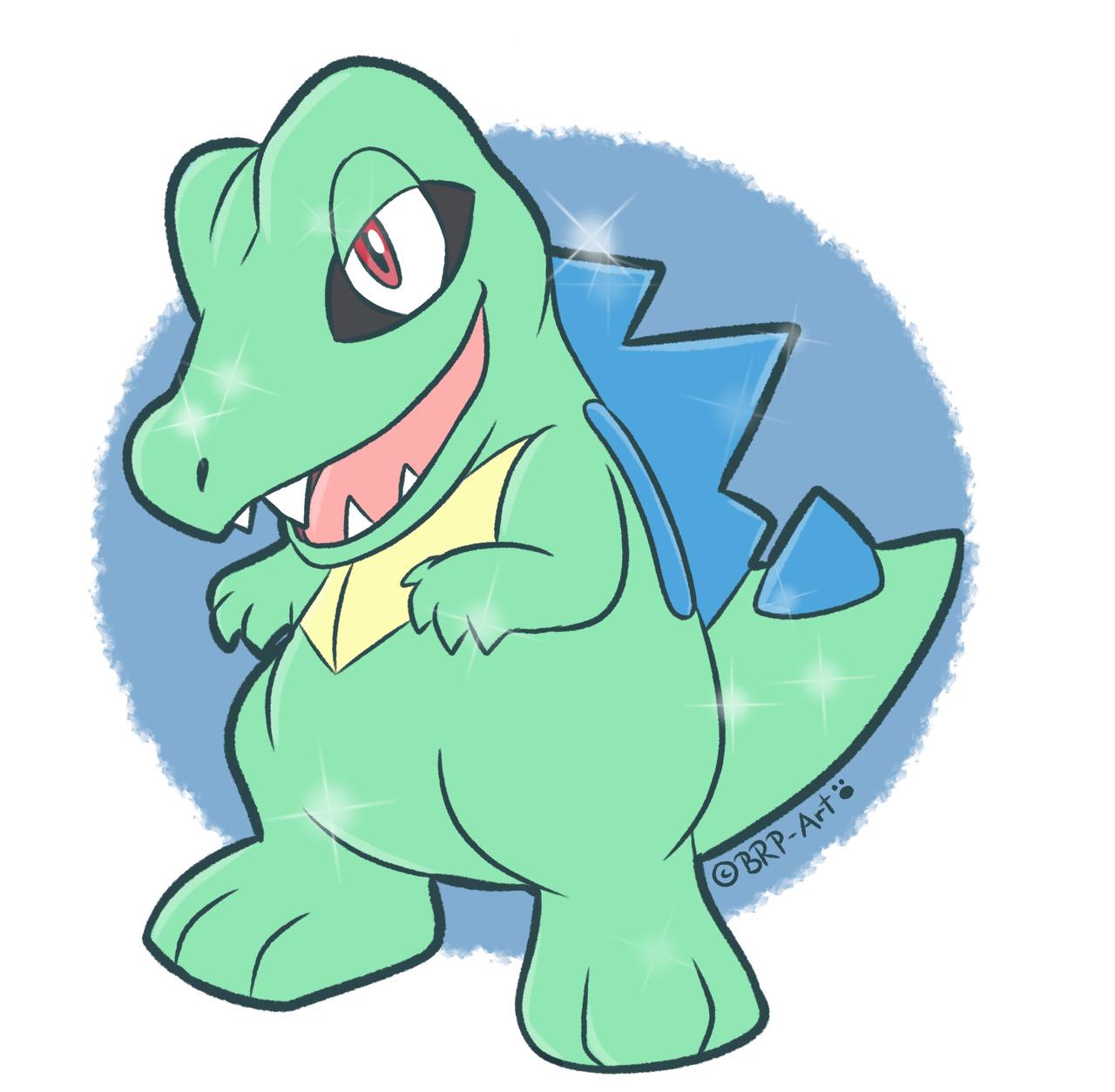 Pokemon - Shiny Totodile
