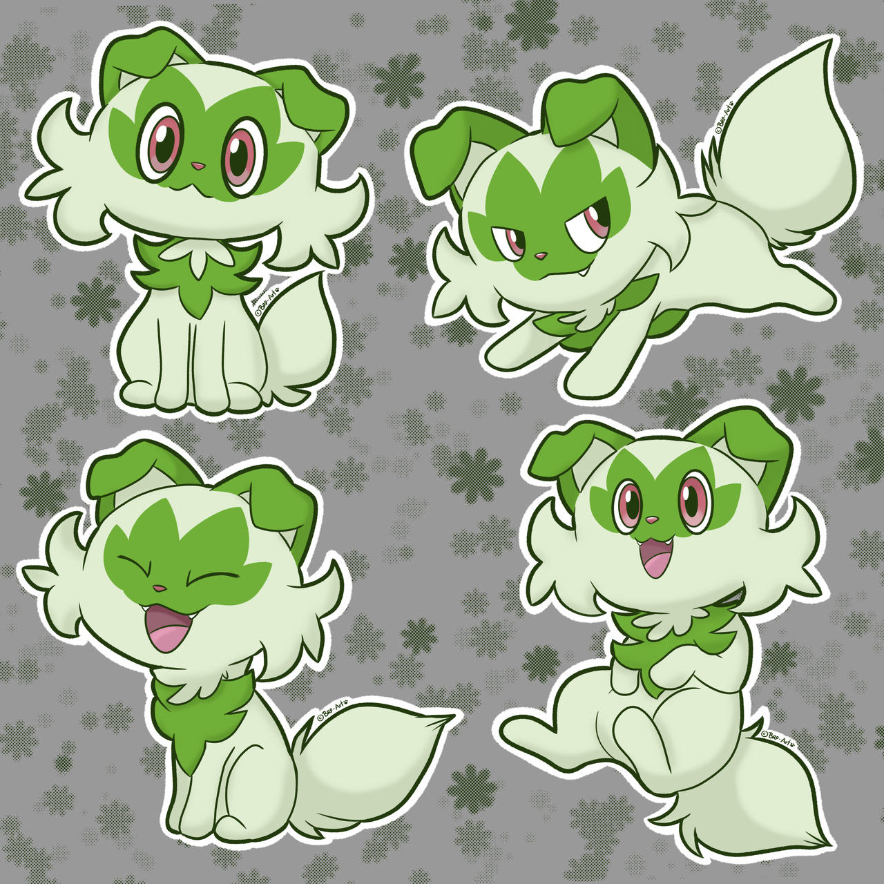 Pokemon - Scottish Fold Sprigatito