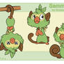 Pokemon OC - Sammy the Grookey