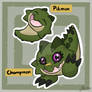 Digmon OC - Pikmon and Chompmon