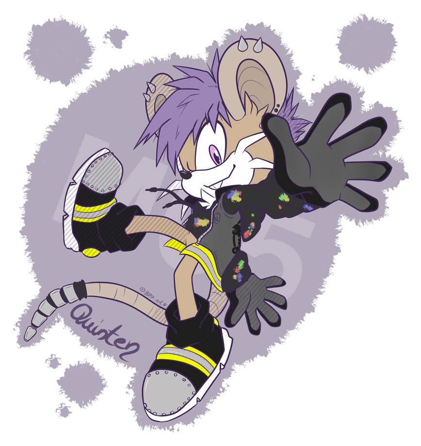 Sonic OC - Quinten the Mouse (Fullbody) by BRP-Art on DeviantArt