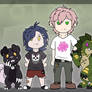 Digimon OC - Tamer Team Chibis