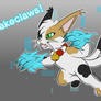 Digimon OC - Bakenekomon 1st Attack