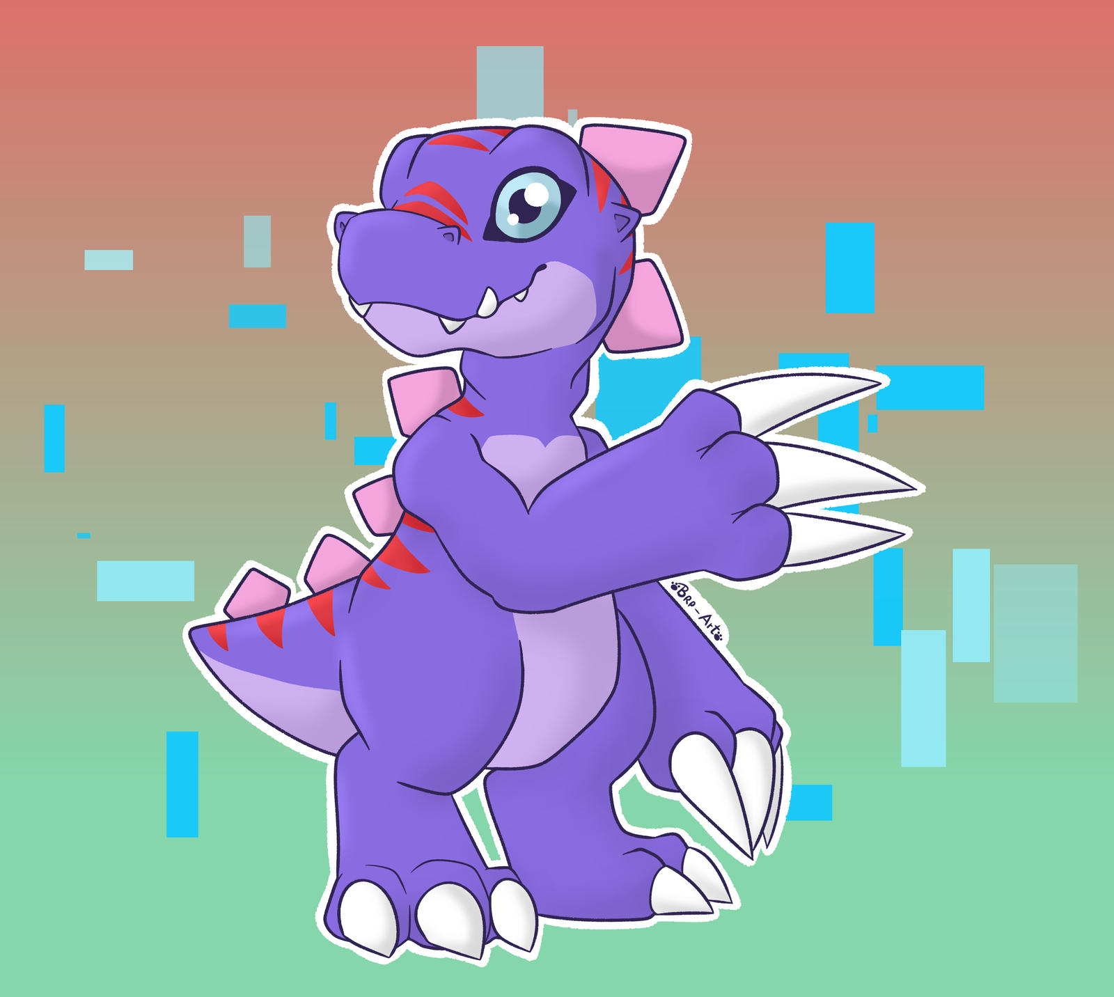 ArtTrade - Garramon (Digifake) by BRP-Art on DeviantArt