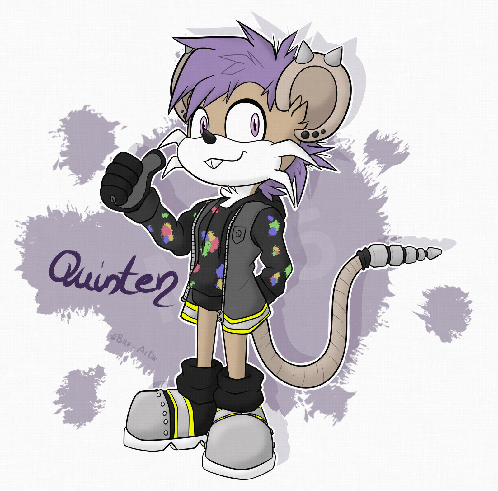 Sonic OC - Quinten the Mouse