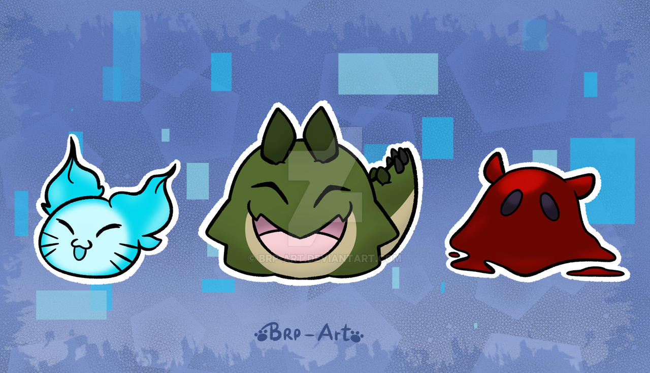 Digimon OC - Fresh Chibis