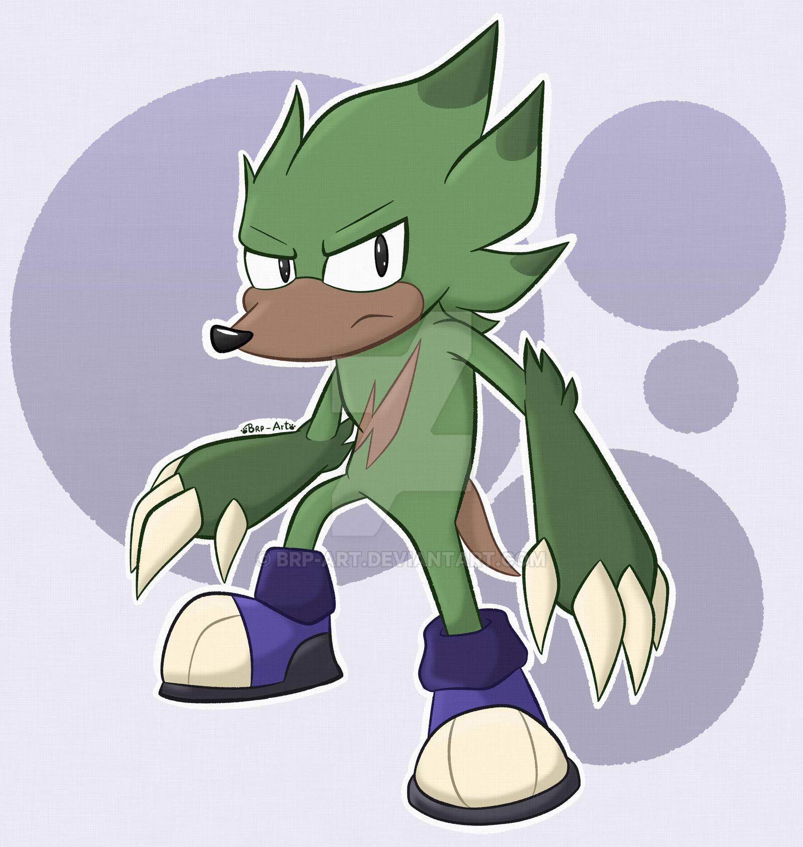Artfight 2024 Attack - Claws the Mole