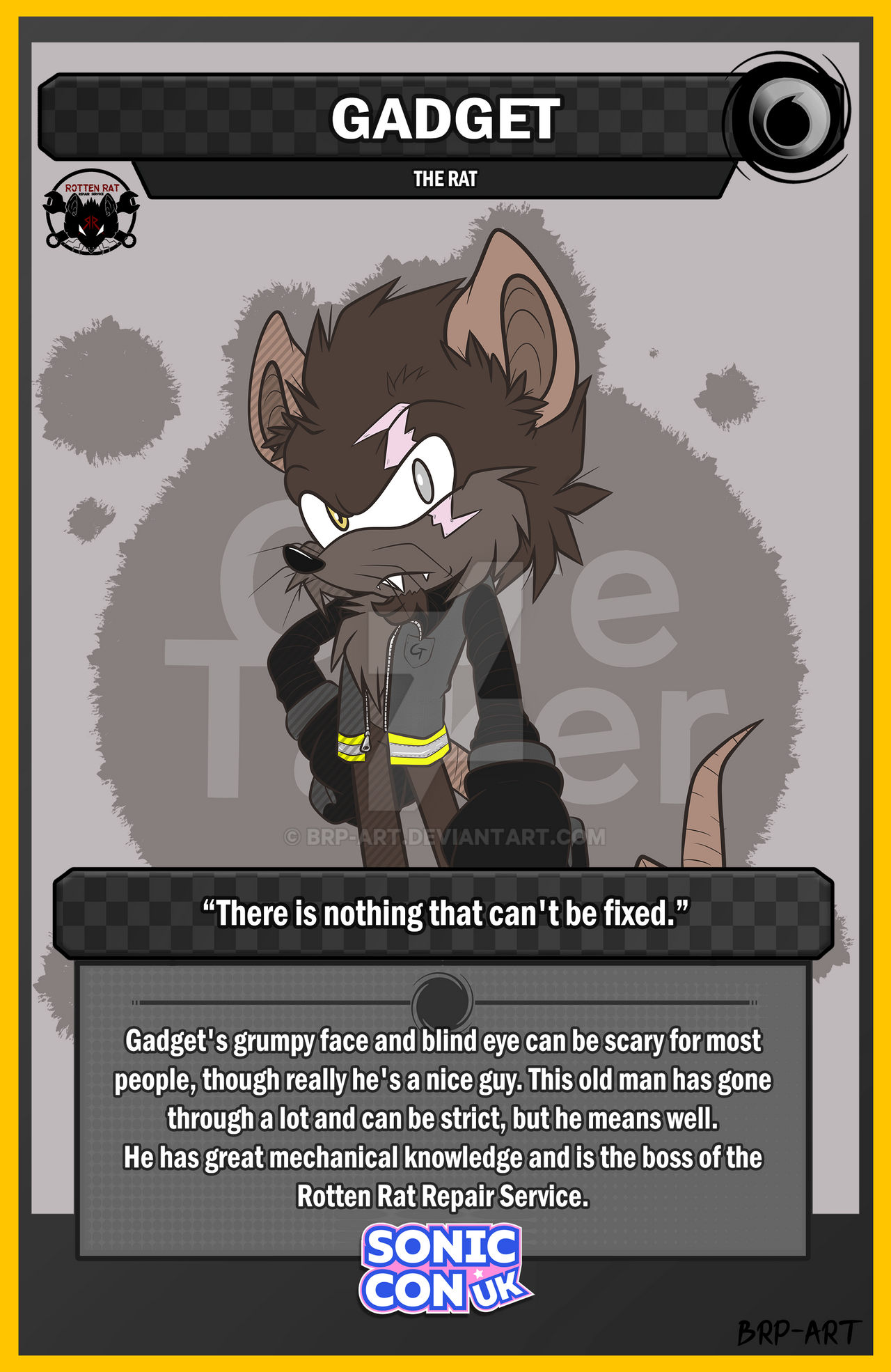 OC Traiding Cards - Gadget the Rat