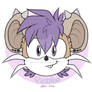 FaceBadge - Auinten the Mouse (SonicOC)