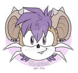FaceBadge - Auinten the Mouse (SonicOC)