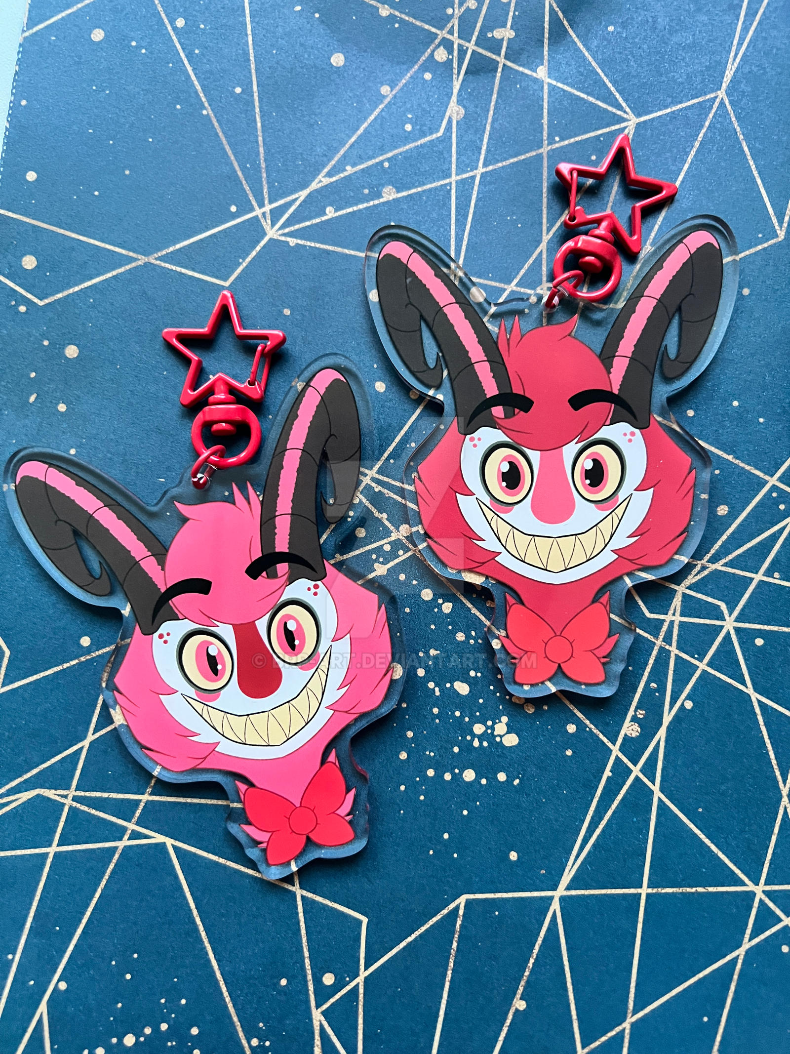 Keychain - Razzle and Dazzle (Hazbin Hotel)