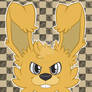 Fanart - Golden Bonnie FaceBadge