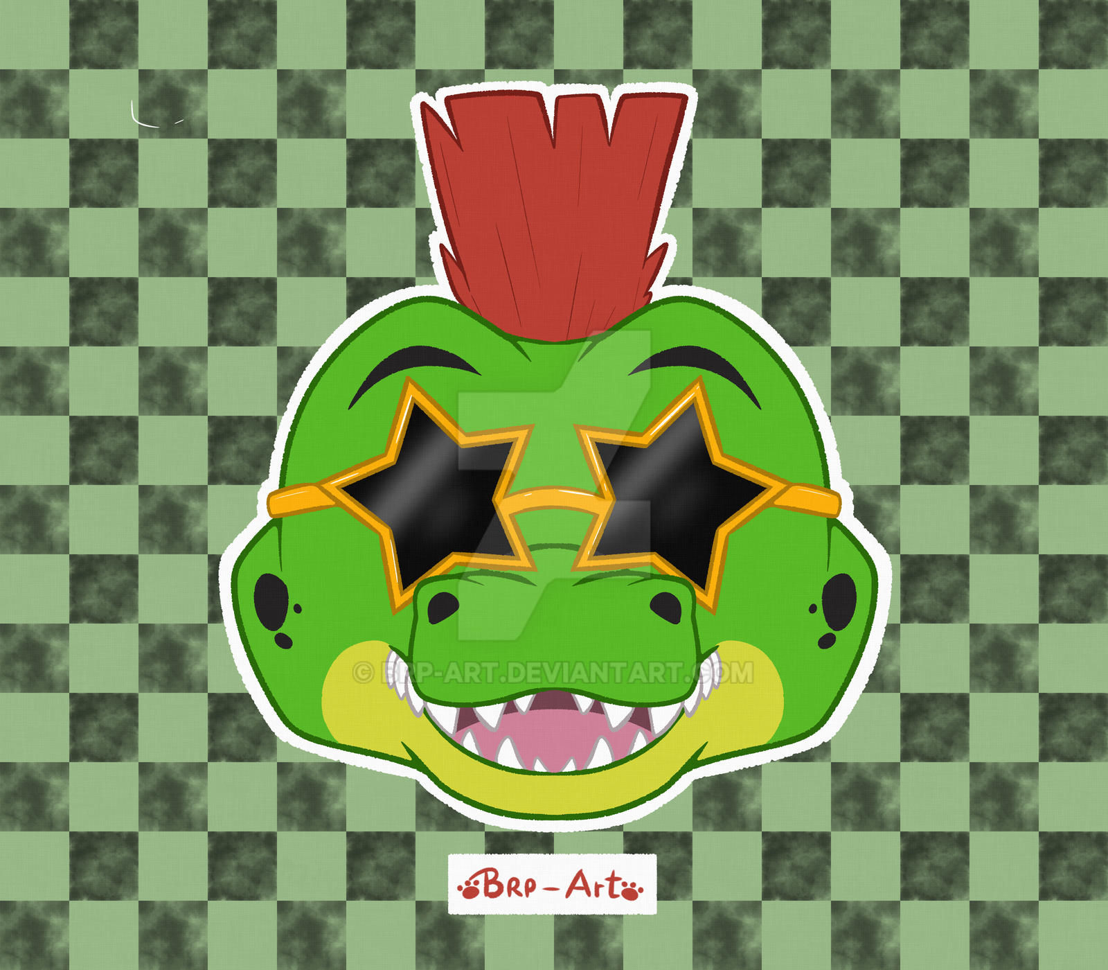 Fanart - Montgomery Gator FaceBadge