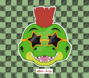 Fanart - Montgomery Gator FaceBadge