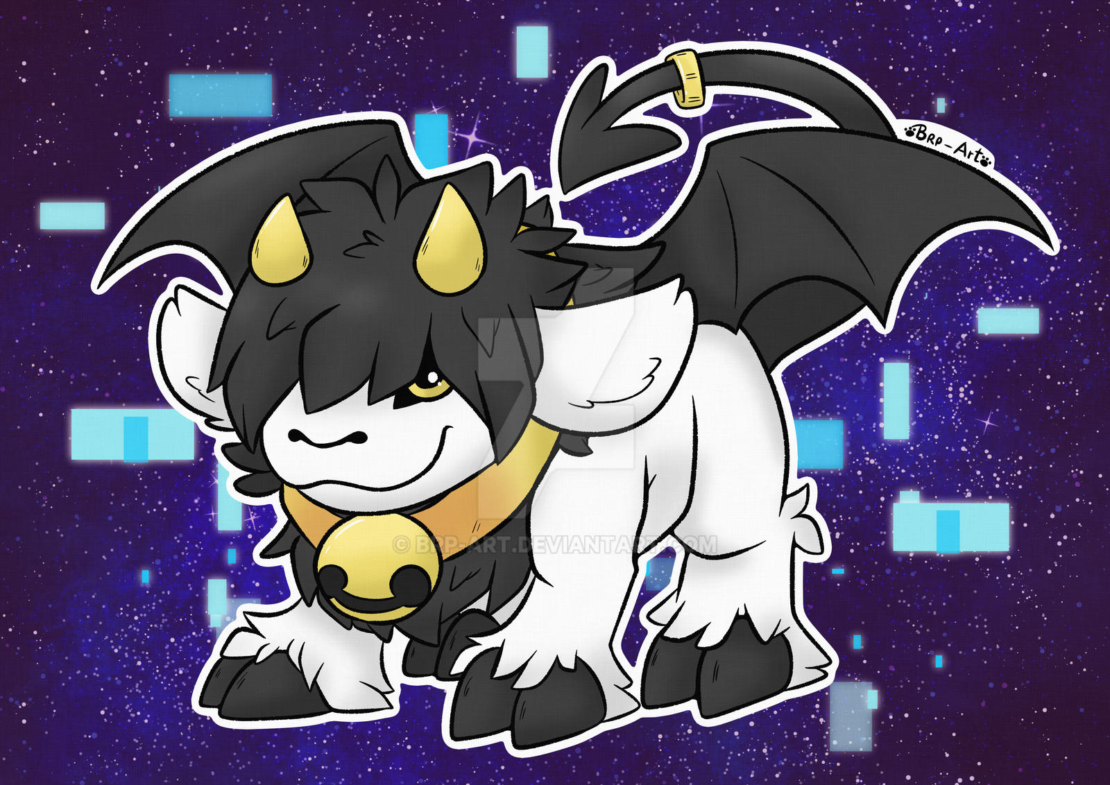 ArtFight 2025 Attack - WhiteSheeplingmon
