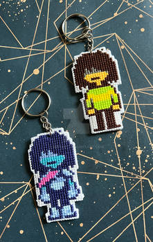 Crossstitch: Kris (Deltarune)