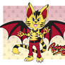 Fursona - Poison the Tigerbat (Redraw)