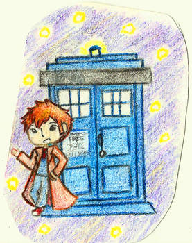 Chibi Doctor and Tardis