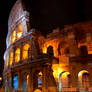 Colloseum at night