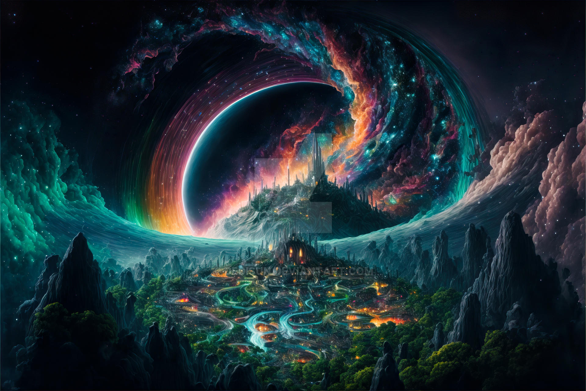 Fantasy World by Dedisun on DeviantArt Fantasy World by Dedisun on DeviantArt