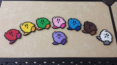 Kirby - Color Parade! - Bead Sprites