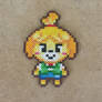 Chibi Isabelle - Animal Crossing: NL Bead Sprite