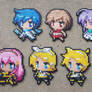 The Big Seven - Vocaloid Perler Bead Sprite Set