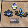 Litwick Family - Pokemon Perler Bead Sprites