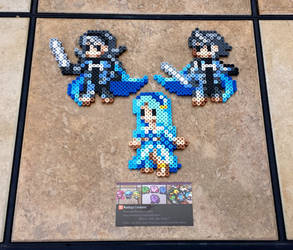 Corrin/Azura - FE: Fates Perler Bead Sprites