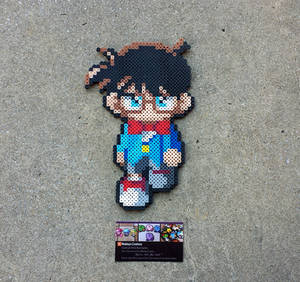 Conan Edogawa - Anime Perler Bead Sprite