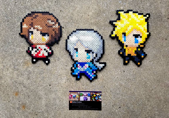 Comm: PoGO Leaders - Pokemon Perler Bead Sprites