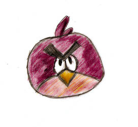 The red Angry Bird.