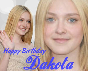 Happy Birthday Dakota
