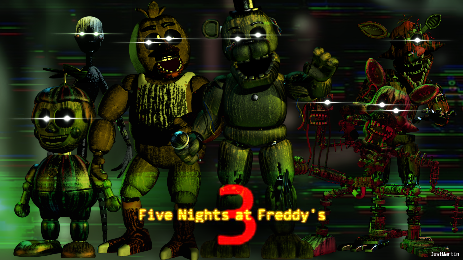 FNAF 3-It's only hallucinations – FNAF Psychology