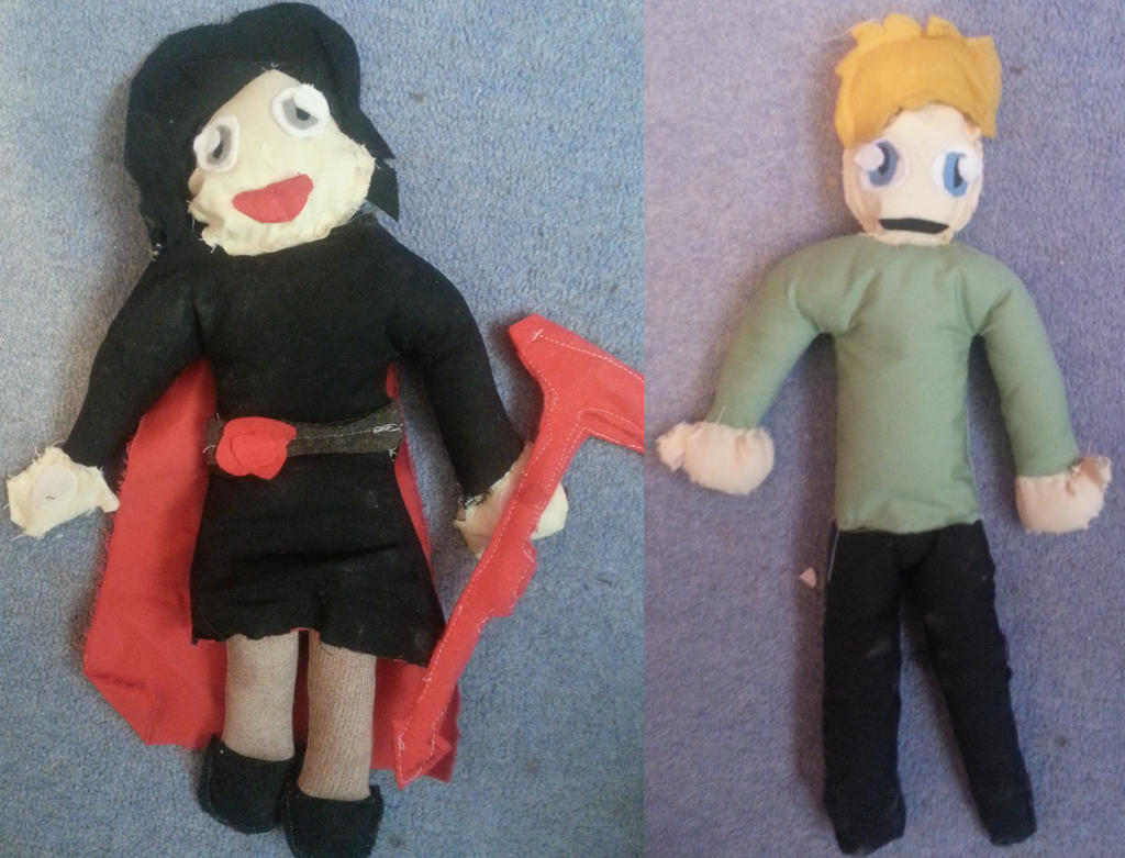 Runy And Roland RWBY Roland And Ruby Plush by rolandwhittingham on DeviantArt