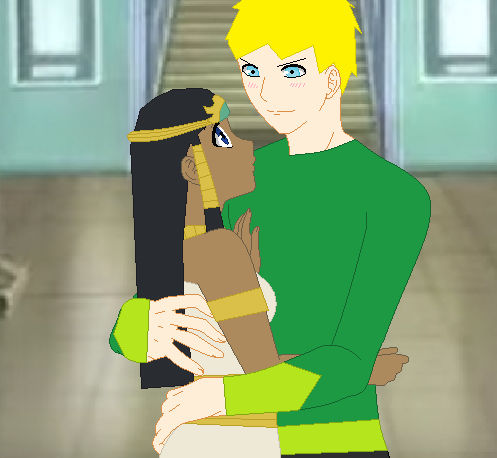 yu-gi-oh oc Roland and Ishizu 2 by rolandwhittingham on DeviantArt