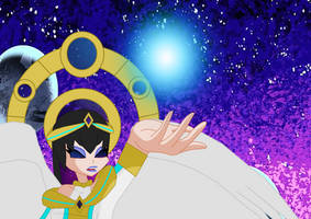 Teen Titans oc Unia's Divine Power