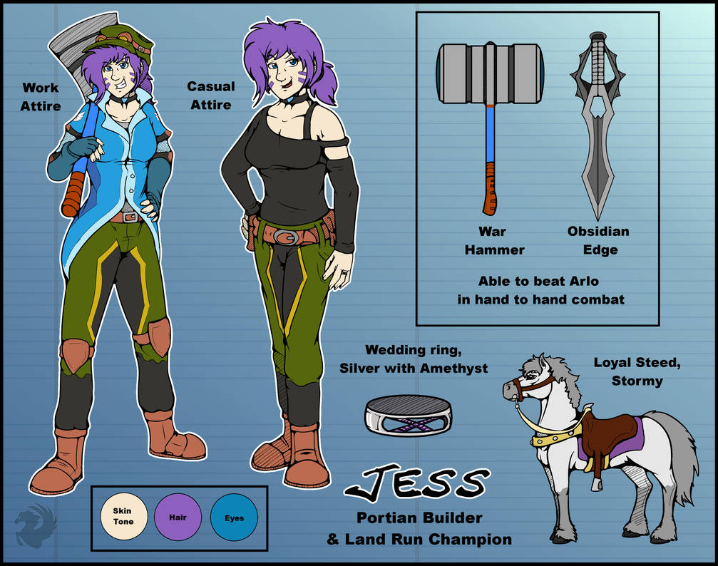 MTAP OC Builder Jess Ref Sheet by StormBlazePegasus on DeviantArt
